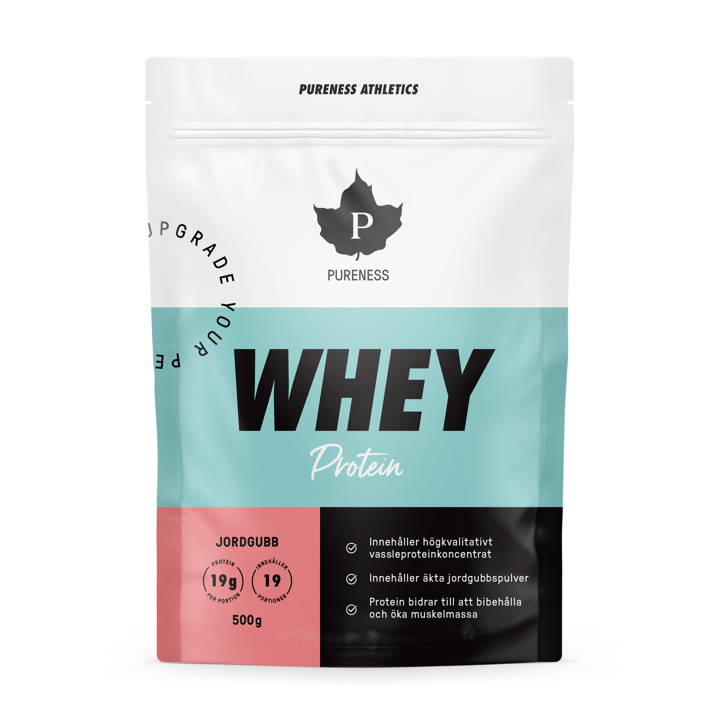 Athletics Whey Protein Jordgubb - 500 g
