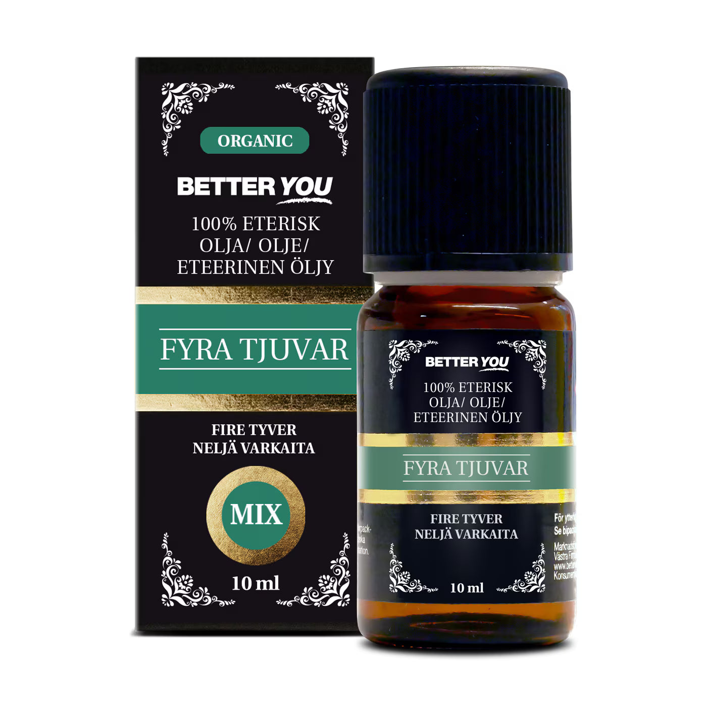 Fyra Tjuvar olja EKO Eterisk - 10 ml - Nyhet