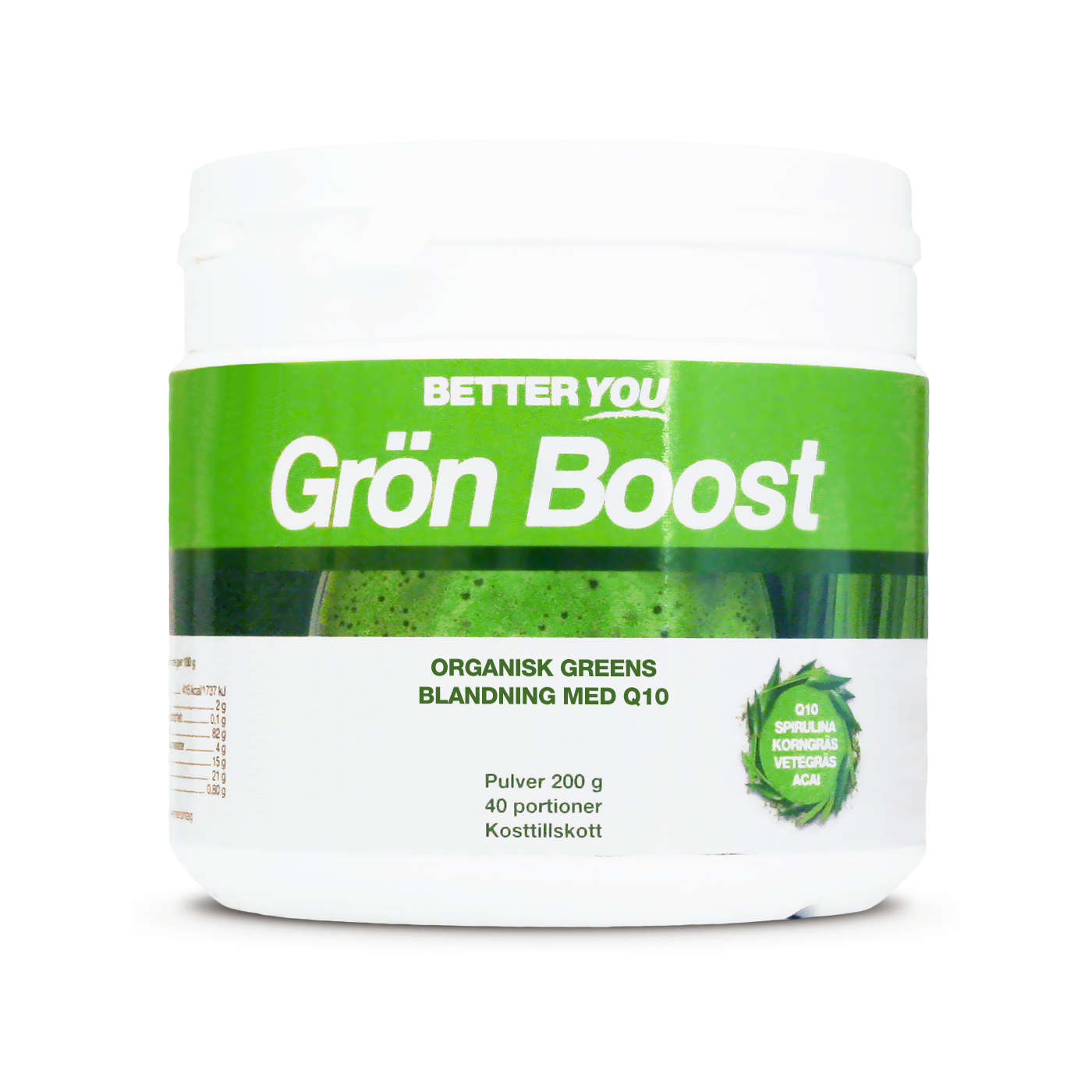 Grön Boost Pulver 200g