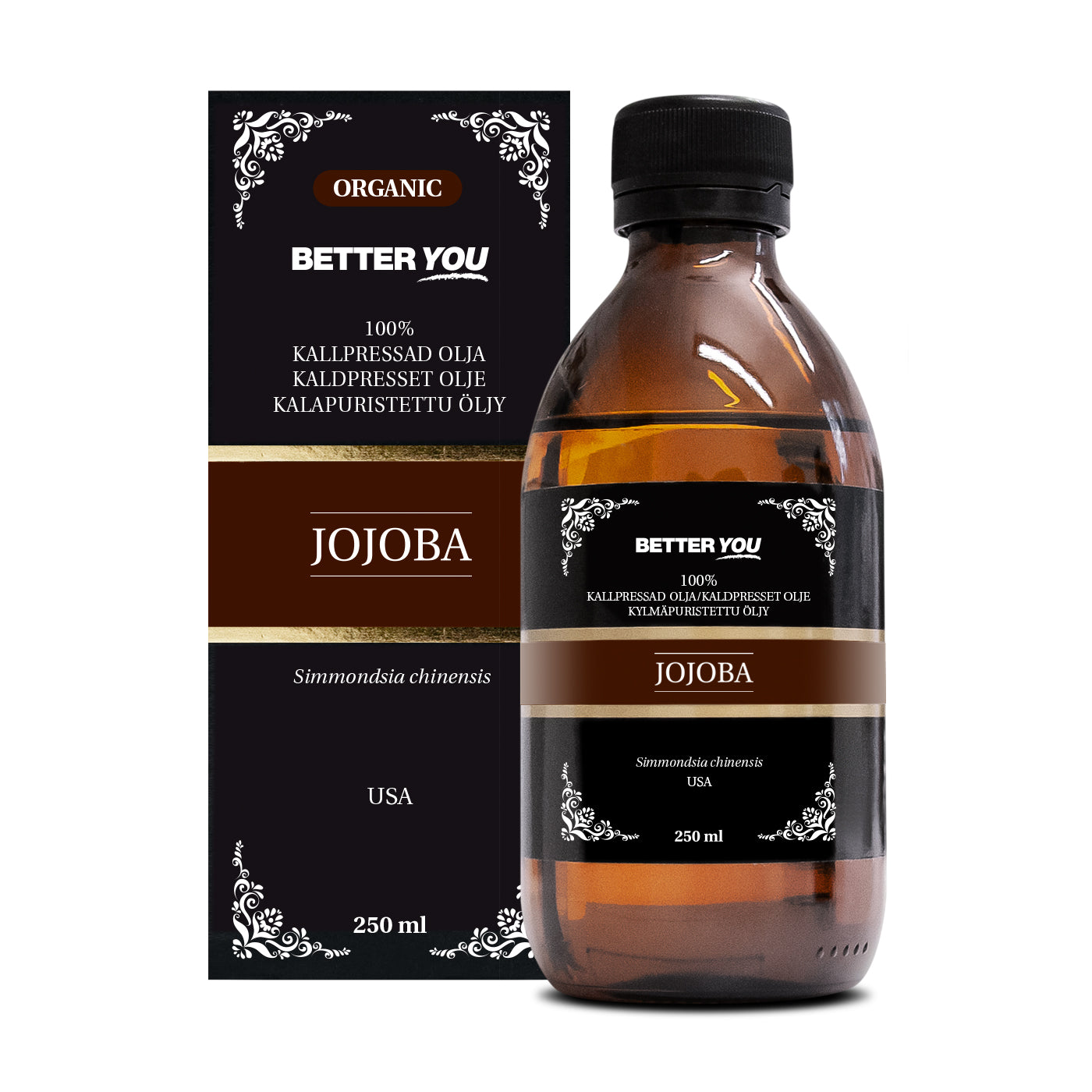 Jojobaolja EKO Kallpressad - 250 ml