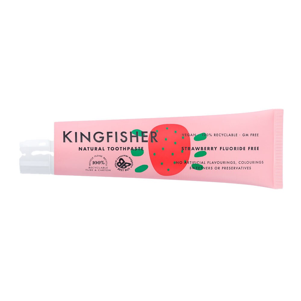 Kingfisher Fluorfri Tandkräm Jordgubb Barn 100ml