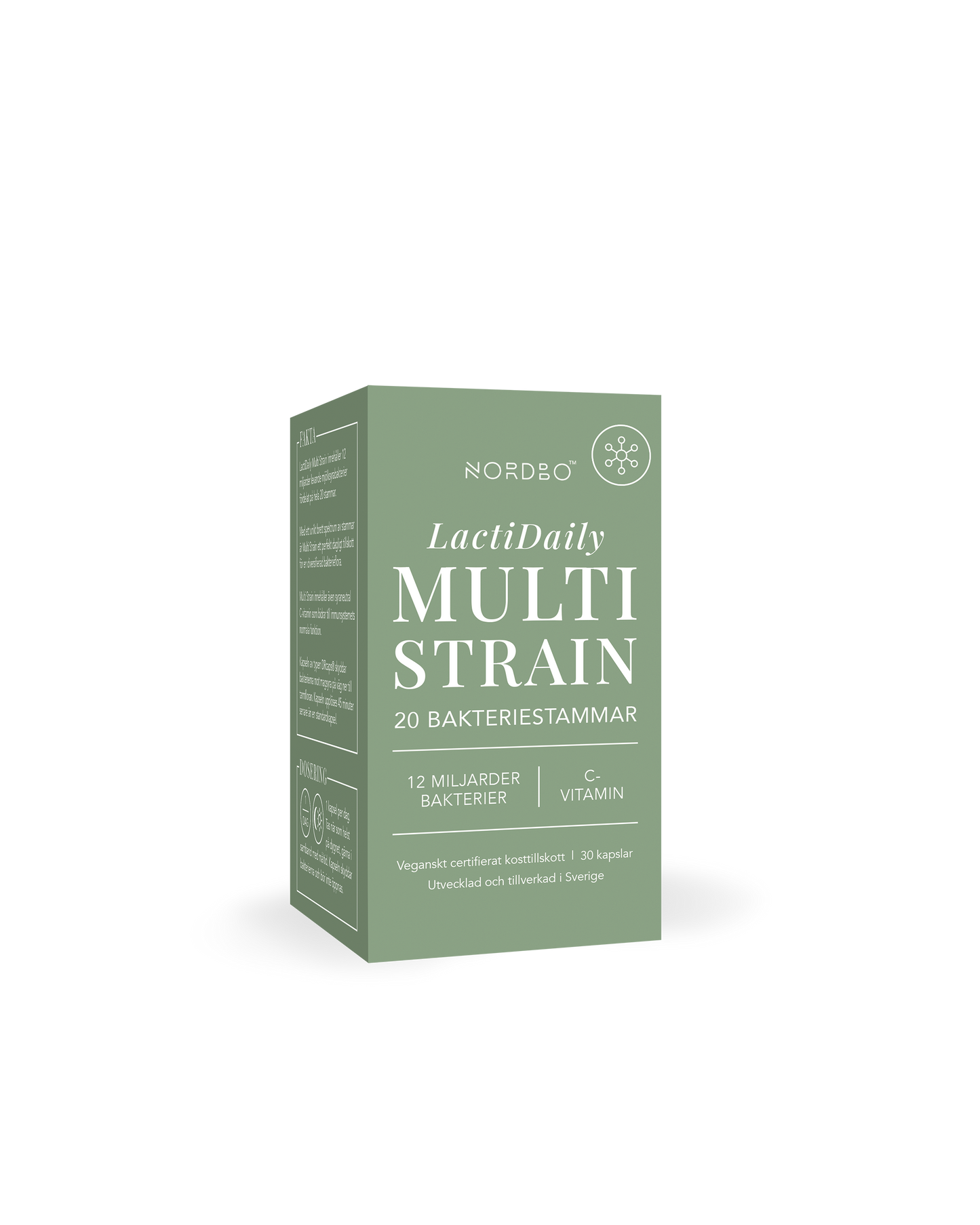 LactiDaily Multi Strain, 20 stammar, 30 kap