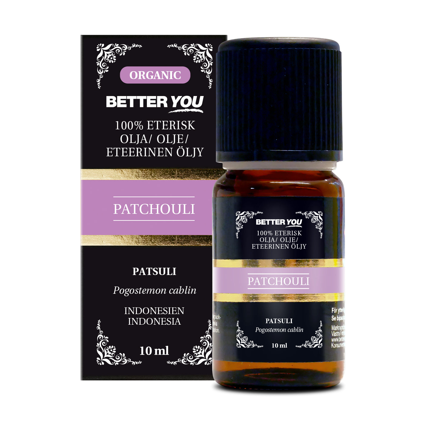 Patchouliolja EKO Eterisk - 10 ml
