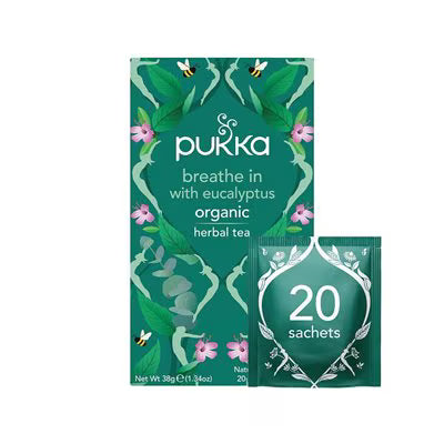 Breathe in with Eucalyptus 20 påsar ECO