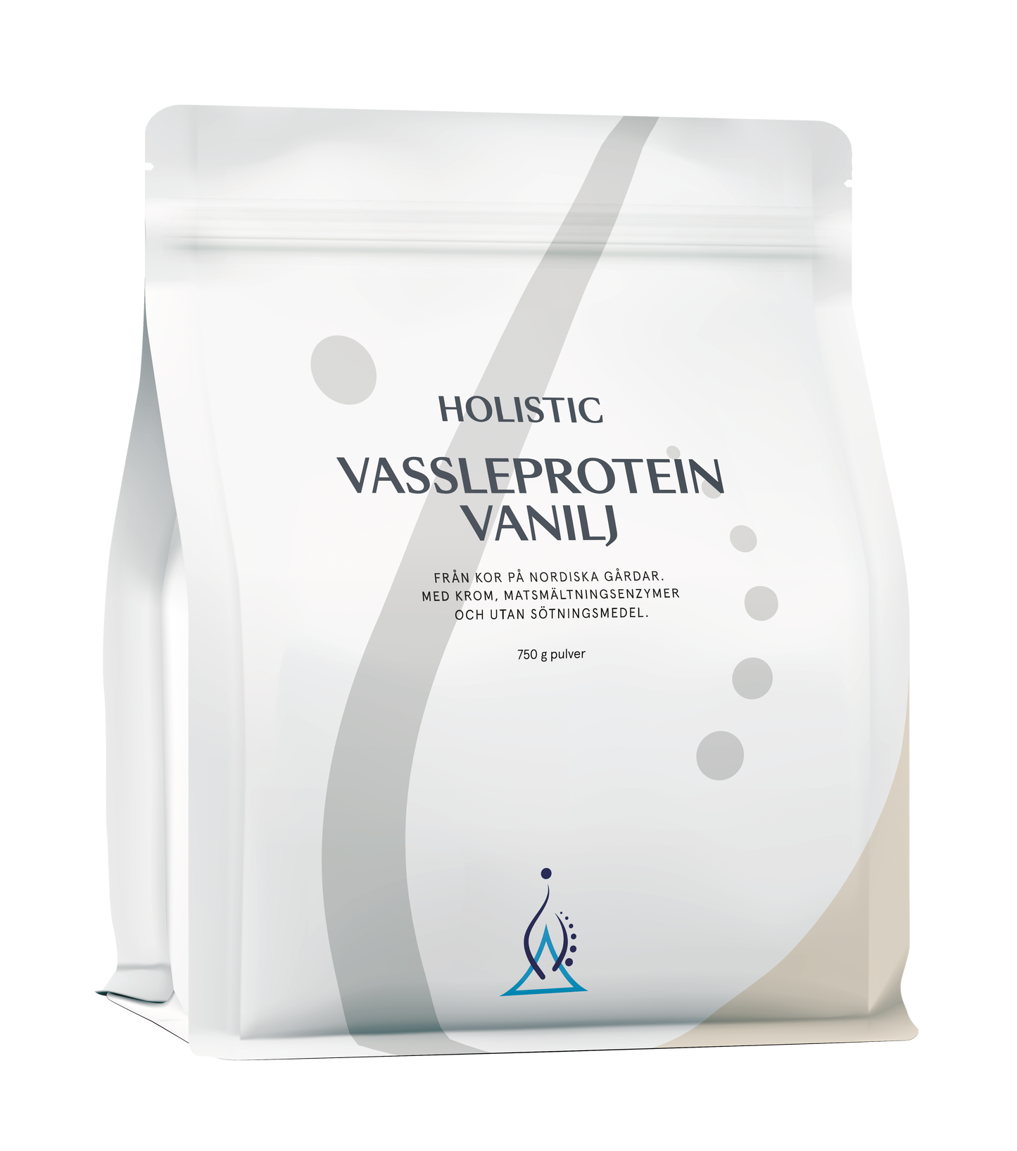 Vassleprotein vanilj, 750 g