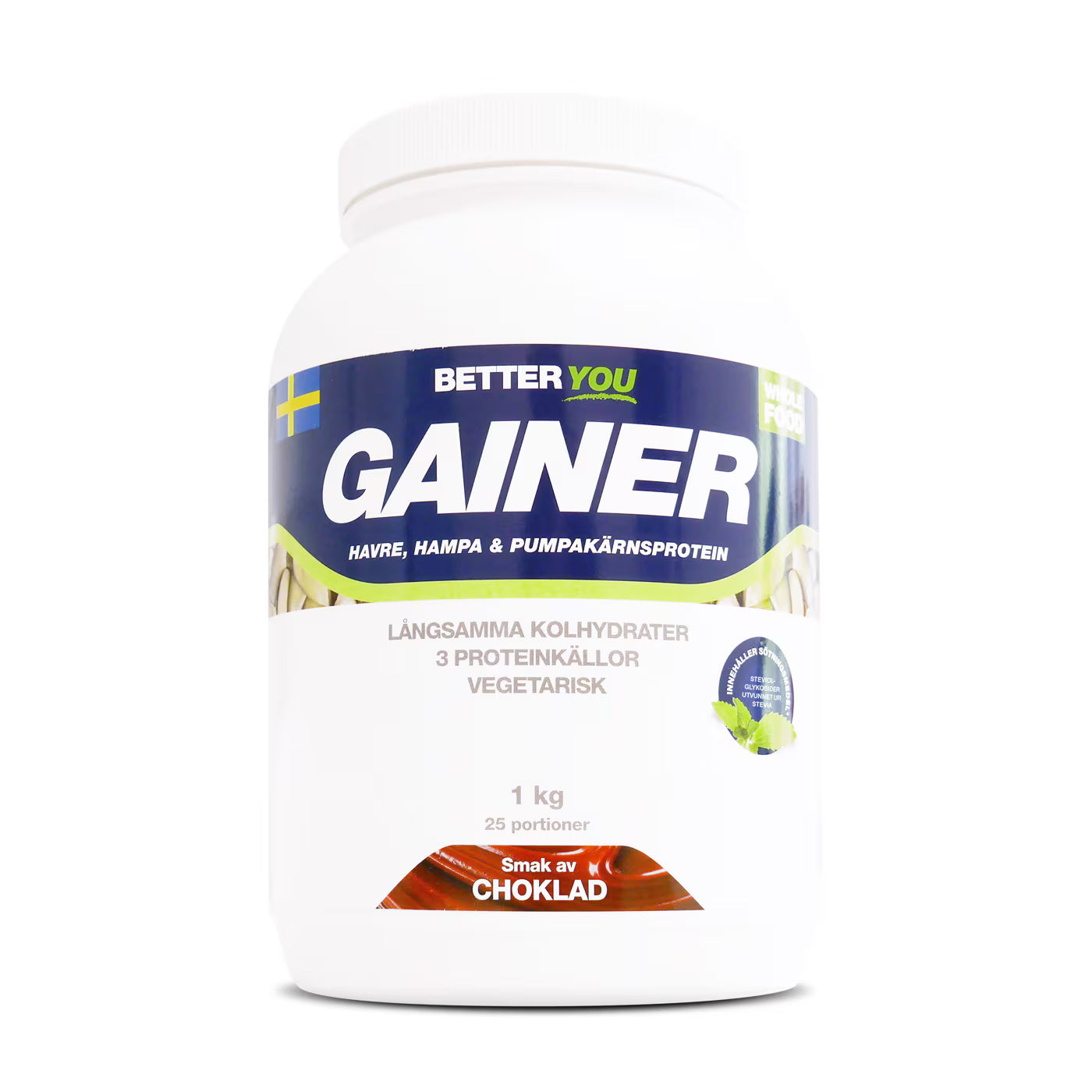 Whole Food Gainer 1kg - Choklad
