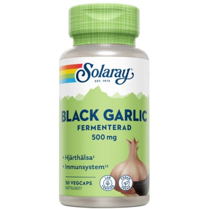 Fermenterad Black Garlic 50 kap