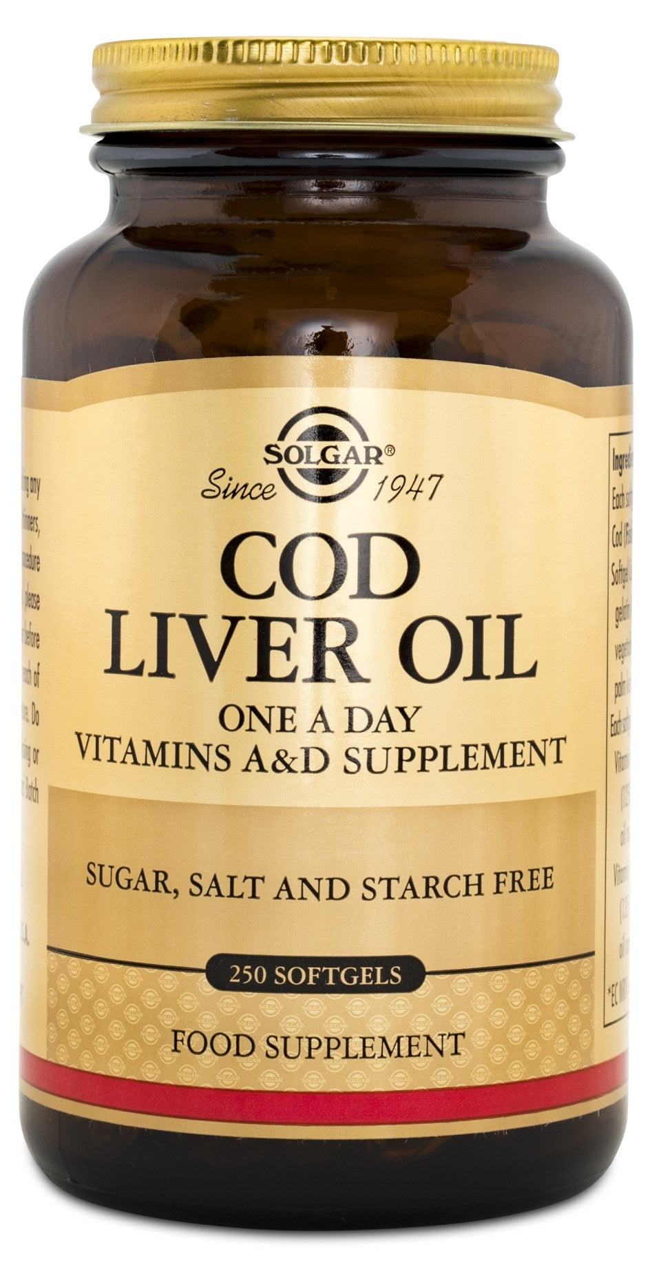 Cod Liver Oil 250 mjuka kap