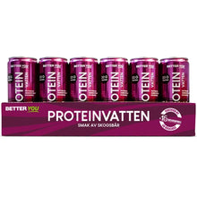Proteinvatten 330 ml - Skogsbär - 24 st (inkl. pant)