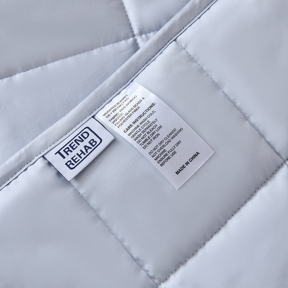 TrendRehab Bambu Tyngdfilt – Mjukt, Svalt & Avslappnande 150×200 cm