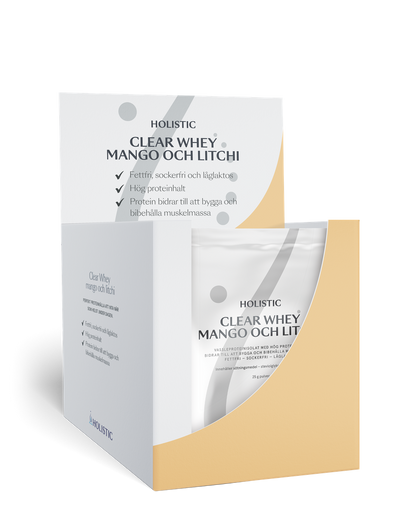 Clear Whey mango och litchi, 25 g - Portionspåse