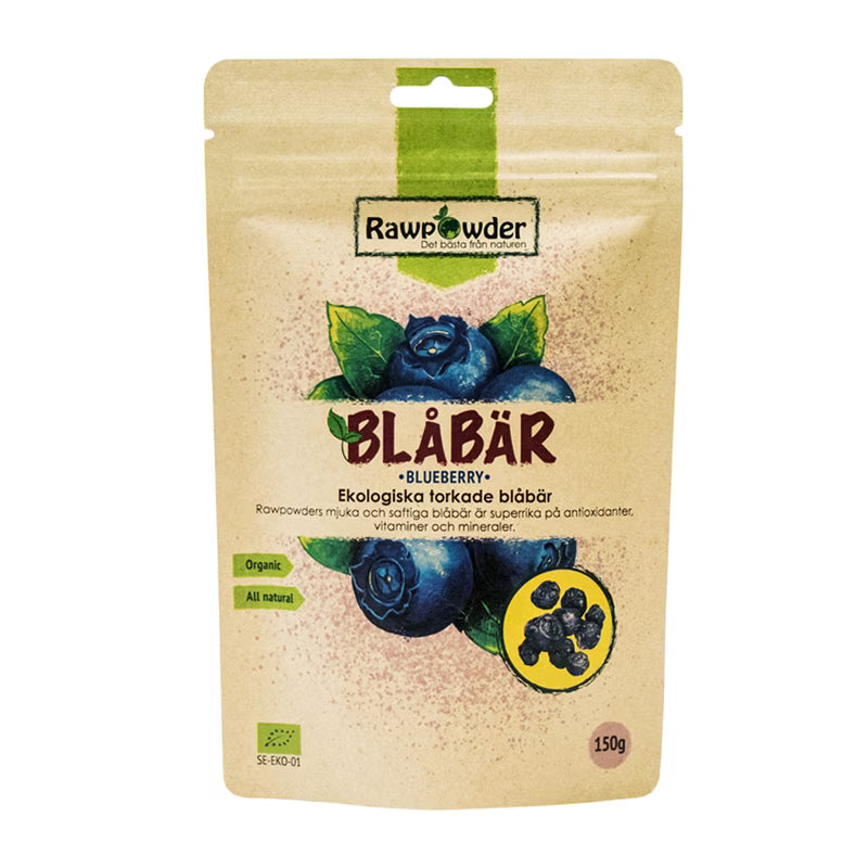 Blåbär torkade 150g