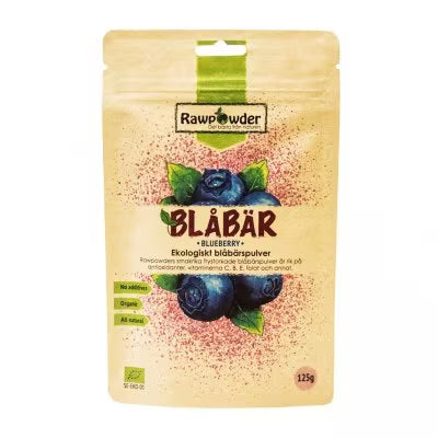 Blåbärspulver 125g