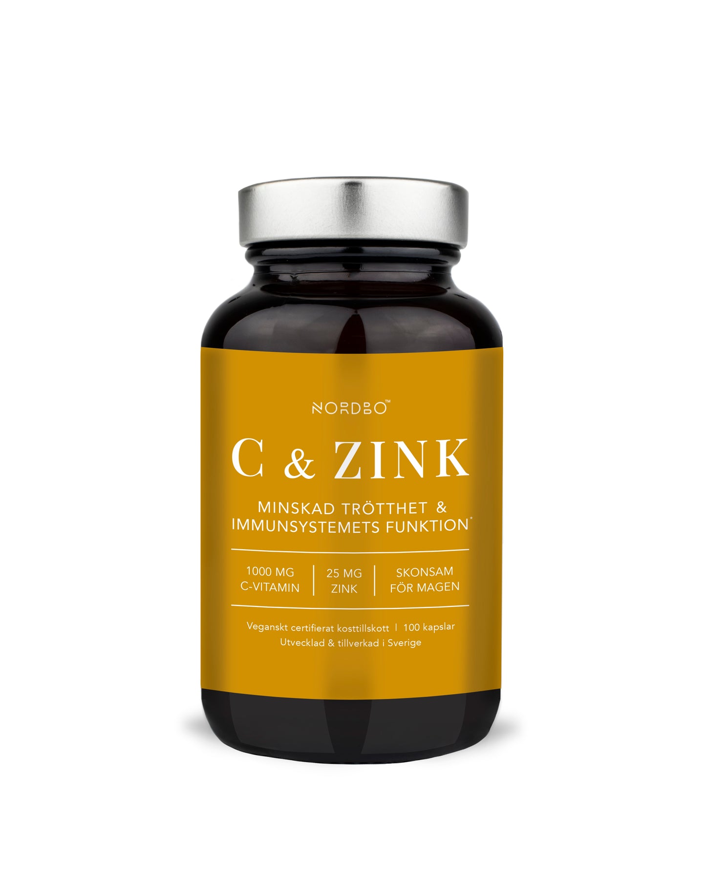 C-vitamin & Zink, 100 kap