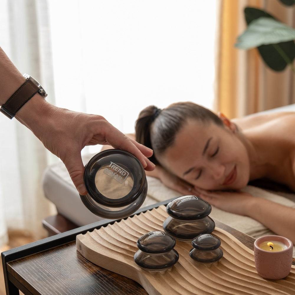 TrendRehab CuppingSet – Effektiv och avslappnande massage för hela kroppen