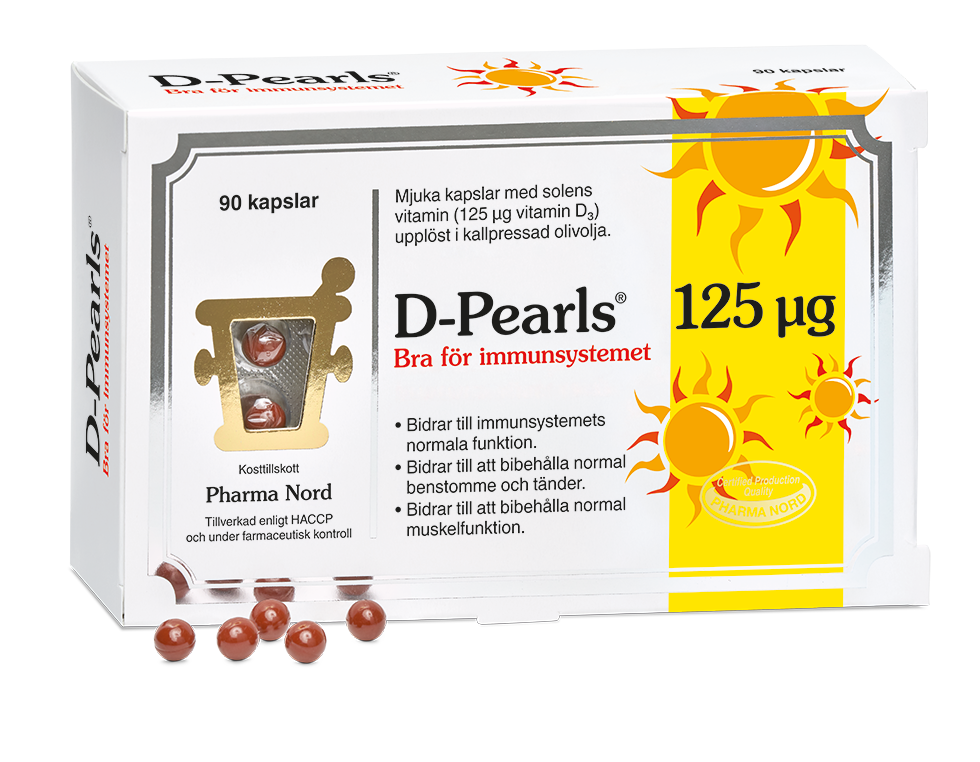 D-Pearls 125 µg 90 st