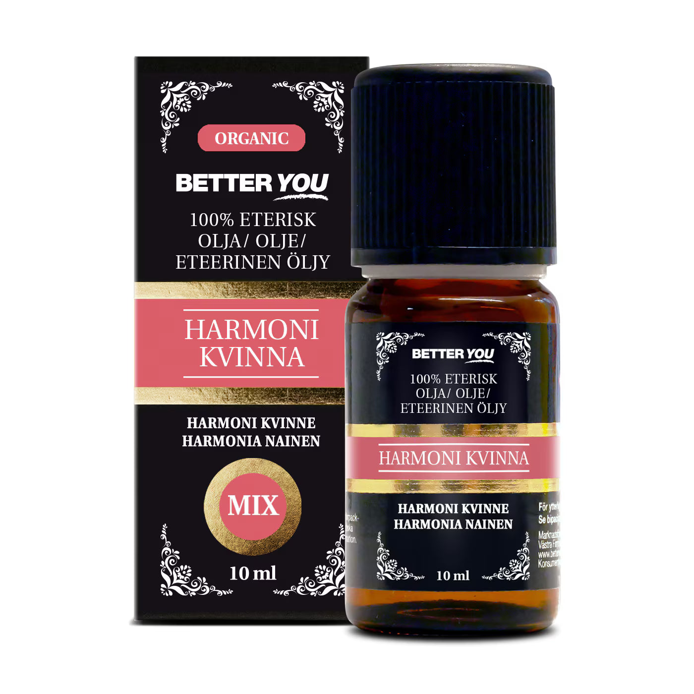 Harmoni Kvinna olja EKO Eterisk - 10 ml - Nyhet