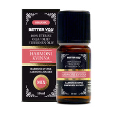 Harmoni Kvinna olja EKO Eterisk - 10 ml - Nyhet