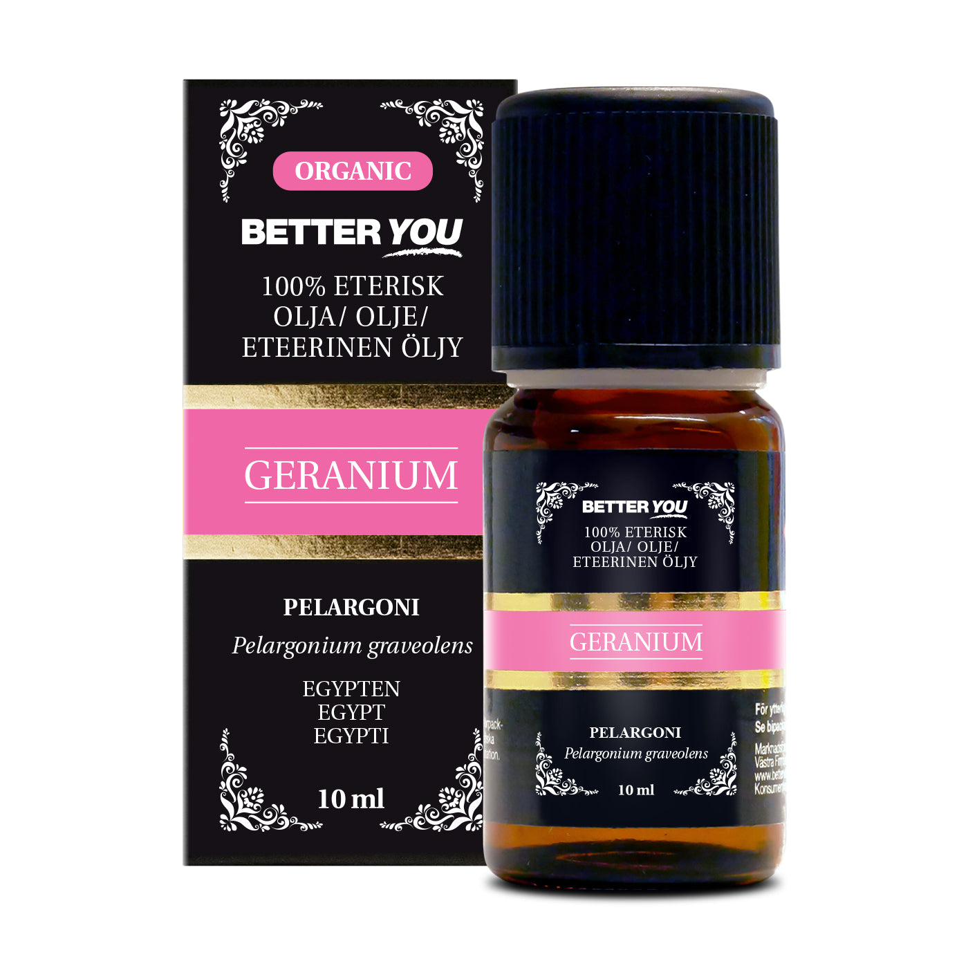 Geraniumolja EKO Eterisk - 10 ml