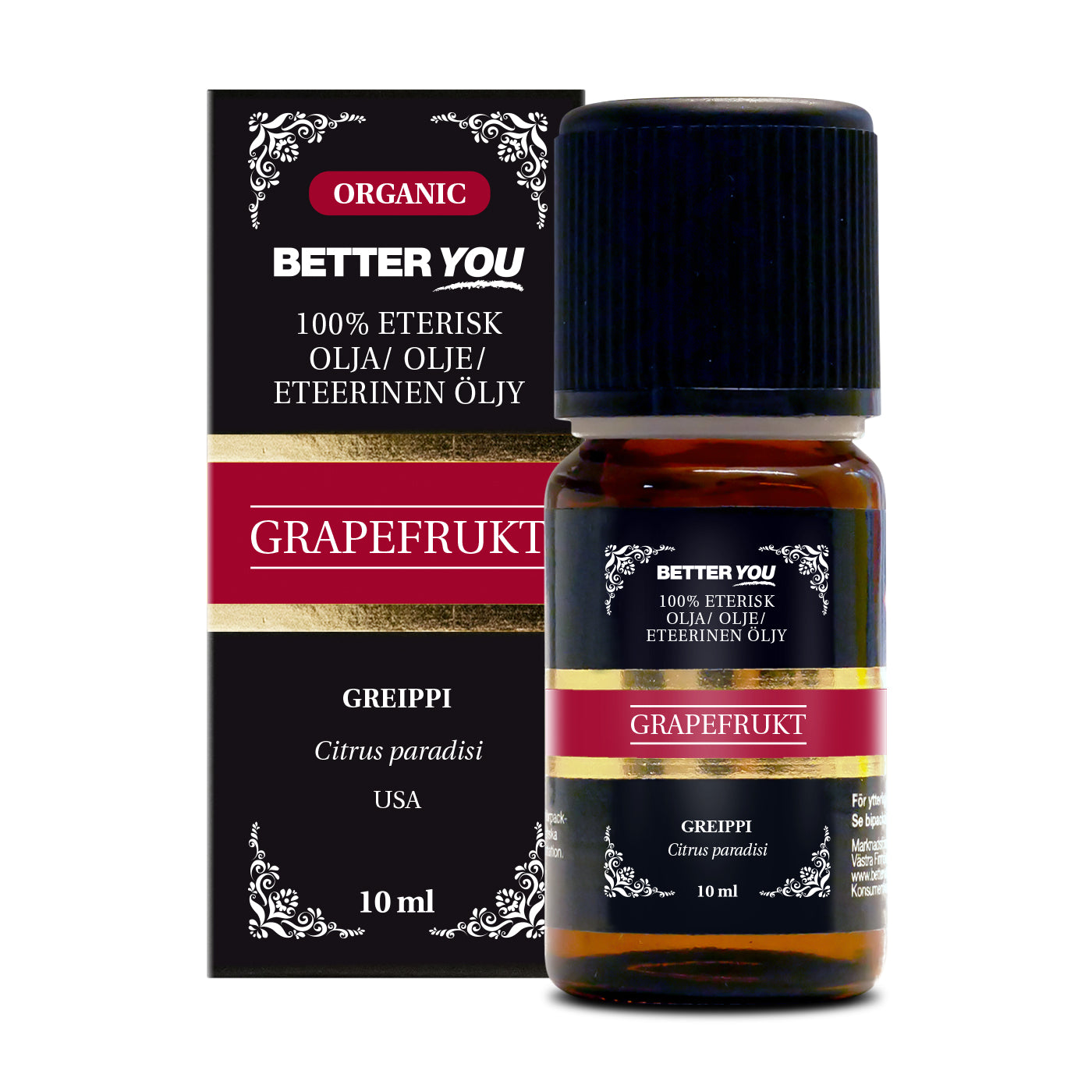 Grapefruktolja EKO Eterisk - 10 ml