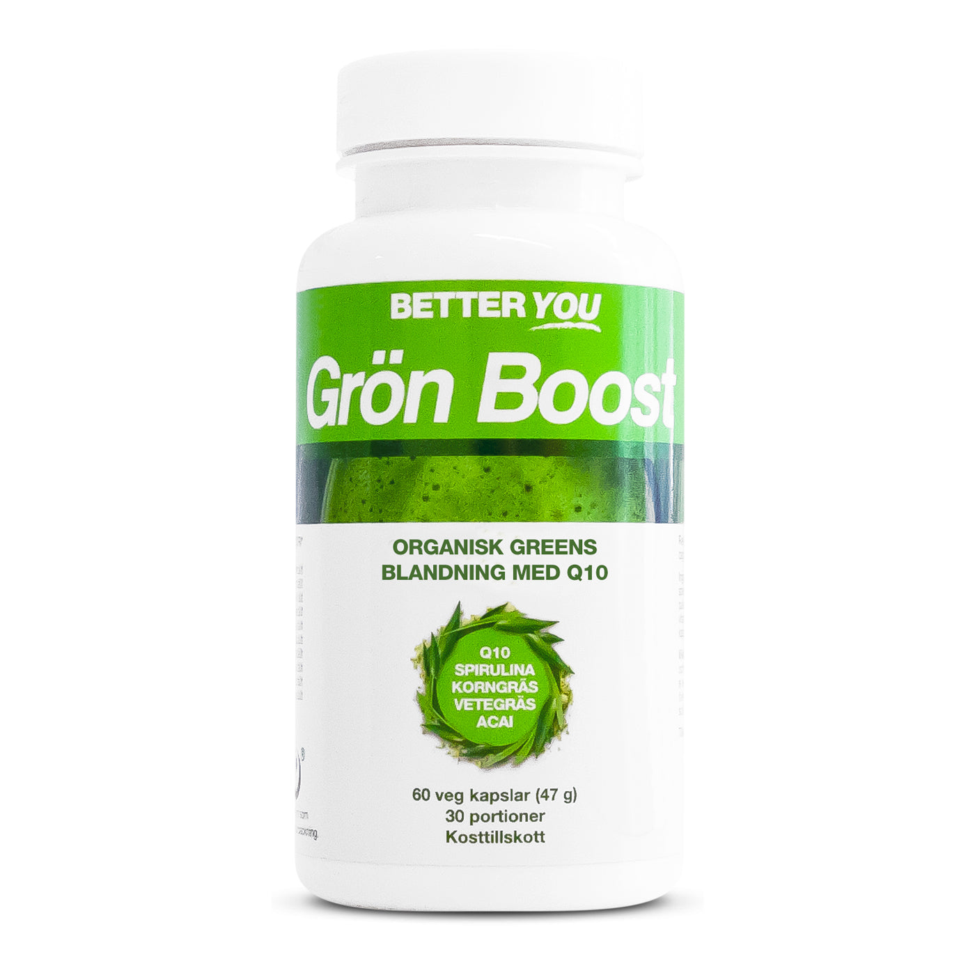 Grön Boost Kapslar 60 kaps