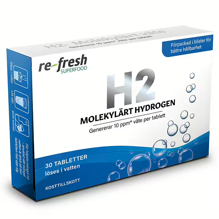 H2 Molekylärt hydrogen.