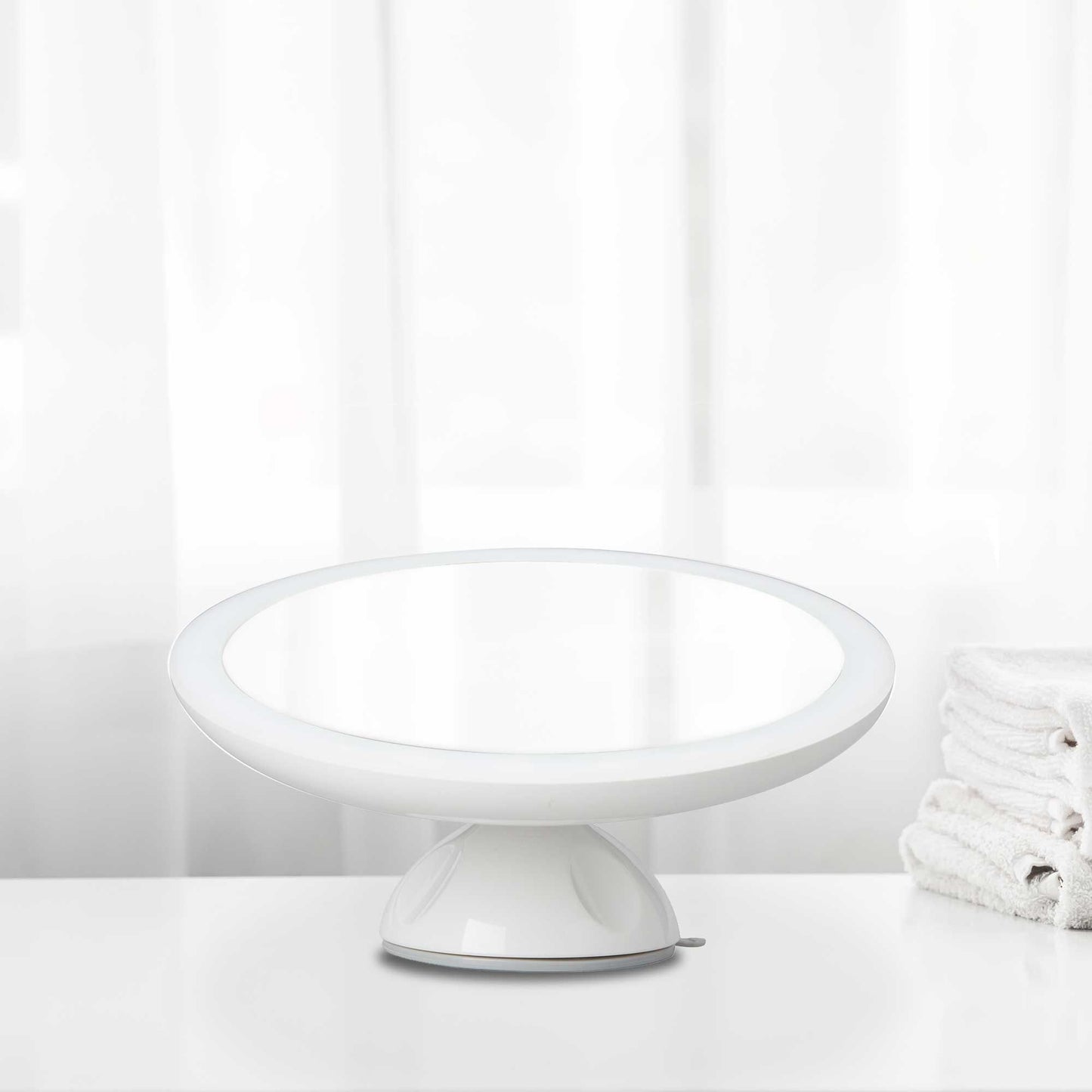 Lanaform 2in1 Mirror – Dubbelsidig sminkspegel med LED-belysning och 5x förstoring