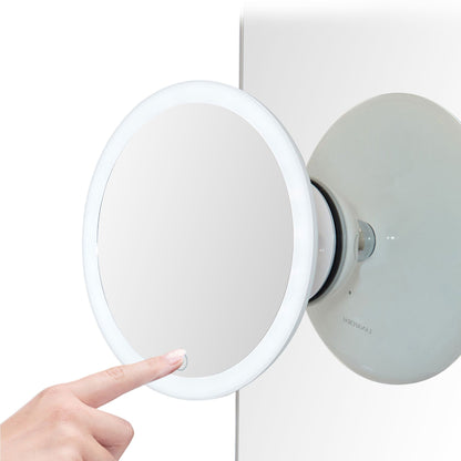 Lanaform 2in1 Mirror – Dubbelsidig sminkspegel med LED-belysning och 5x förstoring