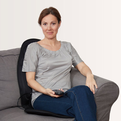 Lanaform Back Massager – Vibrerande massagekudde med värme för rygg och säte