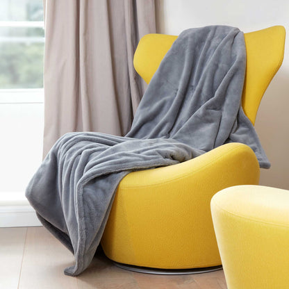 Lanaform Cocoon Plaid – Elektrisk värmefilt i supermjuk fleece