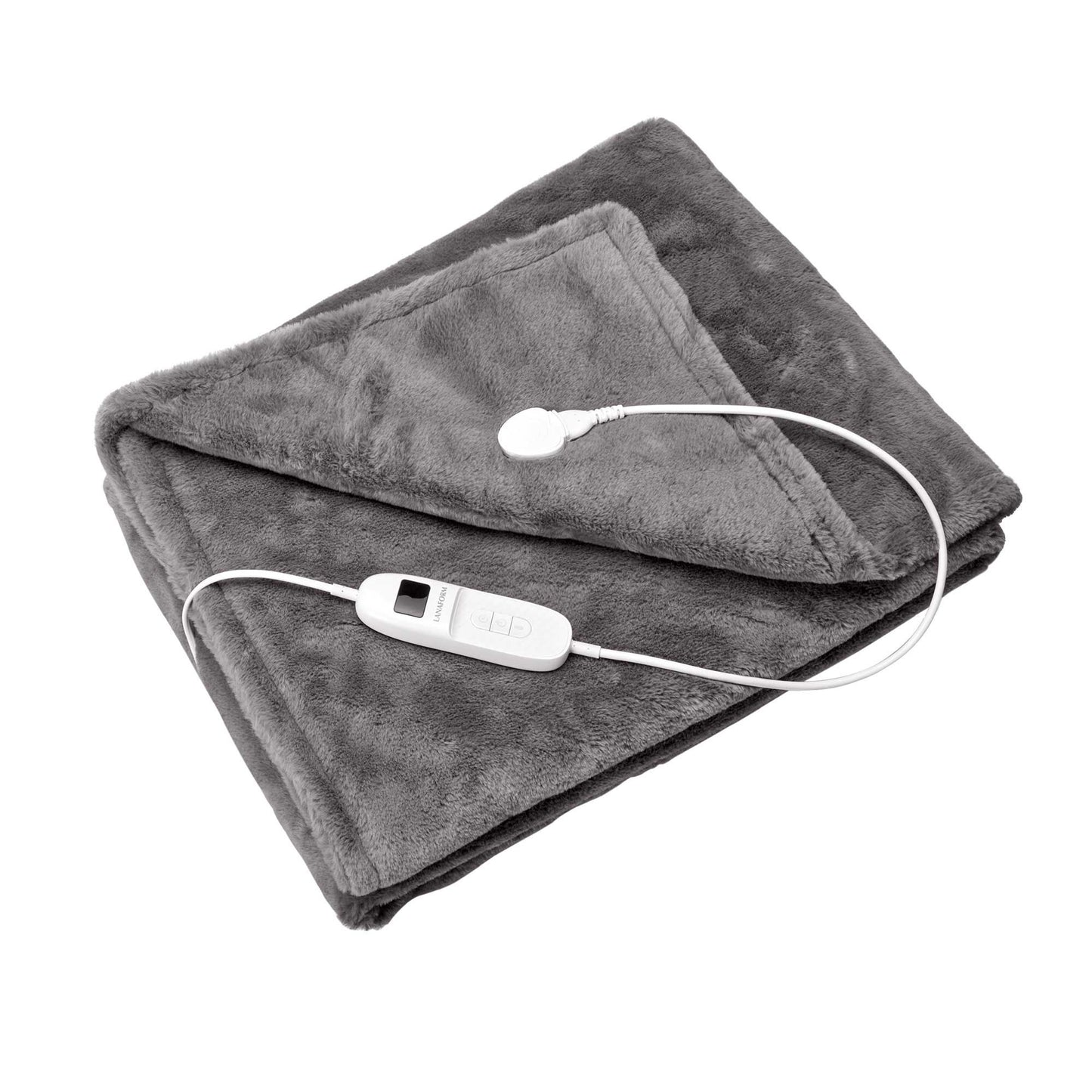 Lanaform Cocoon Plaid – Elektrisk värmefilt i supermjuk fleece