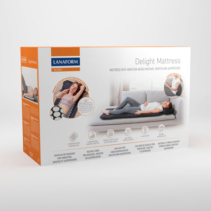Lanaform Delight Mattress – 3-i-1 massagebädd med värme och vibrationsmassage