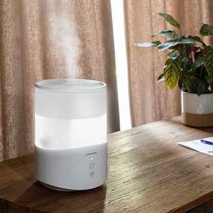Lanaform Dobra – Luftfuktare med aromadiffuser och LED-ljus i elegant design