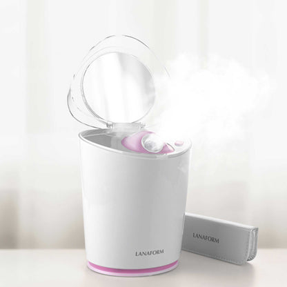Lanaform Facial Steam – Ansiktsångbad med varm ånga och sval mist för hudvård