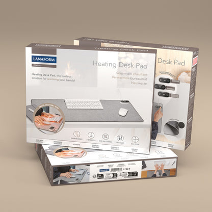 Lanaform Heating Desk Pad – Elektrisk musmatta & värmematta för händer och skrivbord