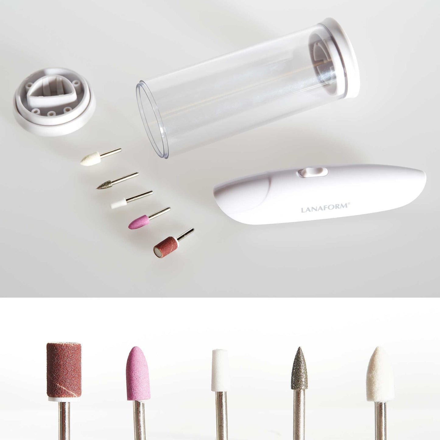 Lanaform My Nails – Manikyr- och pedikyrset med 10 tillbehör i elegant etui