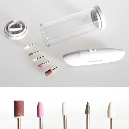 Lanaform My Nails – Manikyr- och pedikyrset med 10 tillbehör i elegant etui