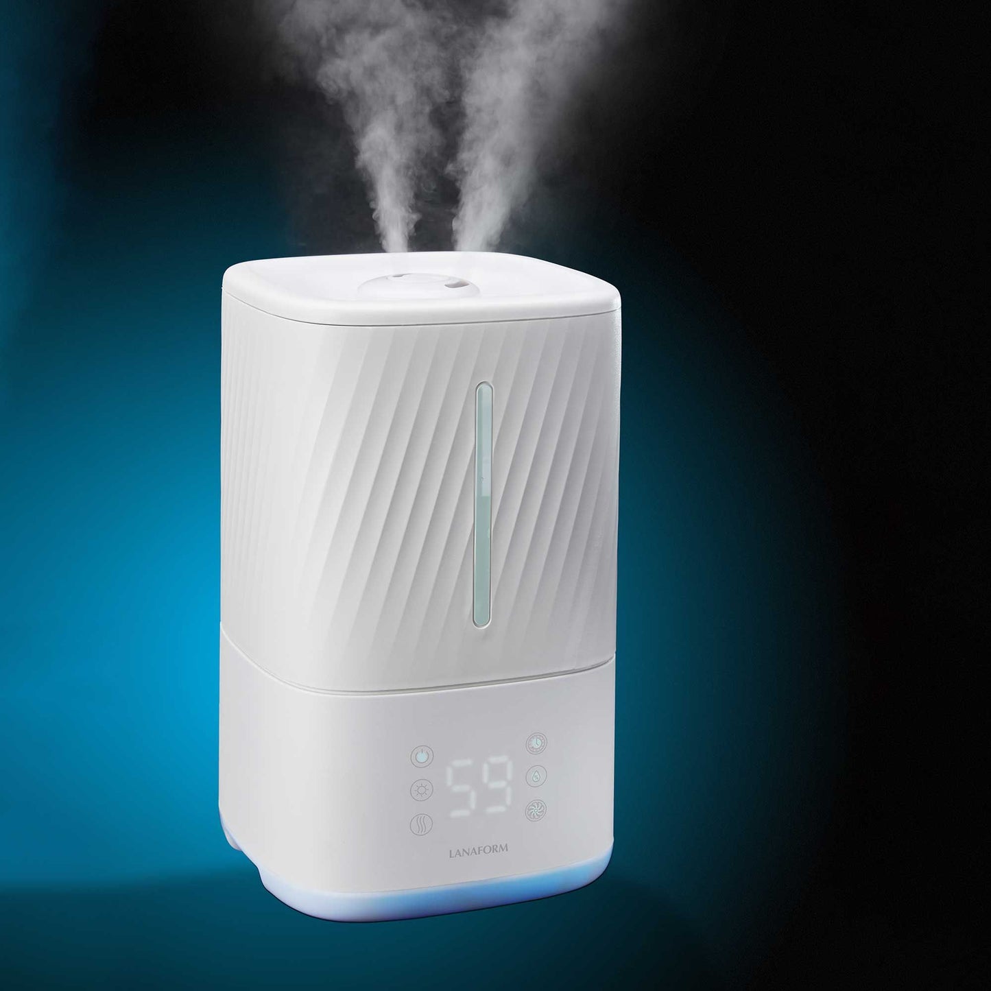 Lanaform Napo – Luftfuktare med varm & kall dimma, aromafunktion och touchskärm