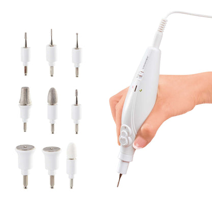 Lanaform Perfect Nail – Elektriskt manikyr- och pedikyrset med 7 tillbehör