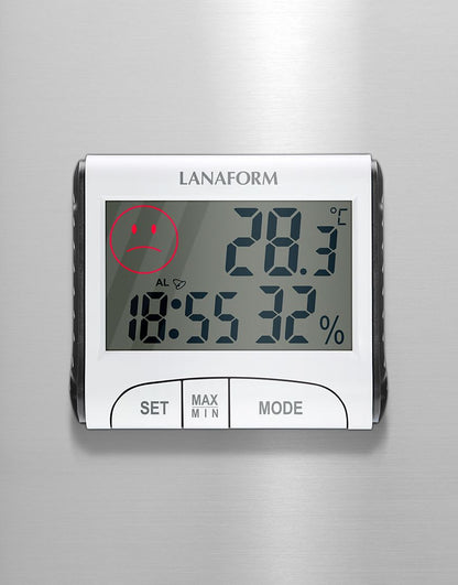 Lanaform Thermo-Hygrometer – Digital termometer och hygrometer för inomhusklimat