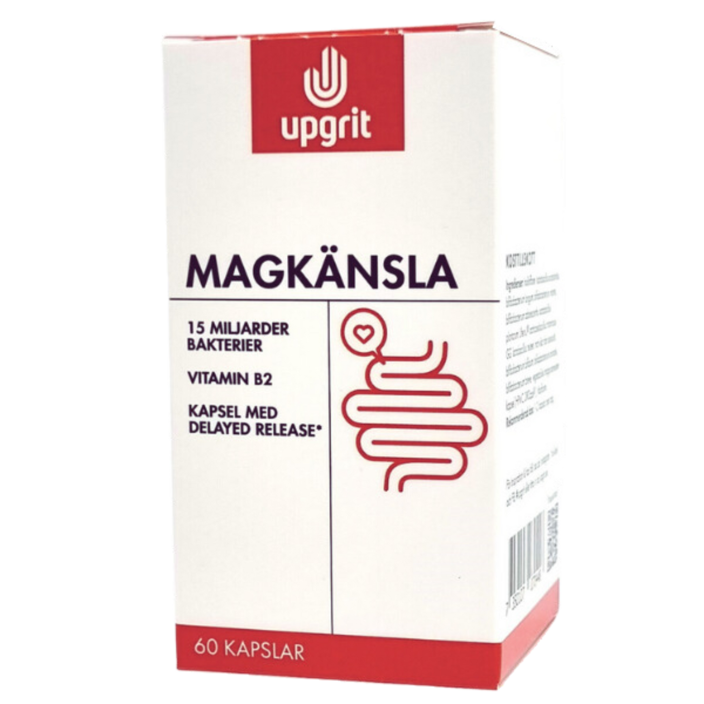 Magkänsla Mjölksyrabakterier 60 kap