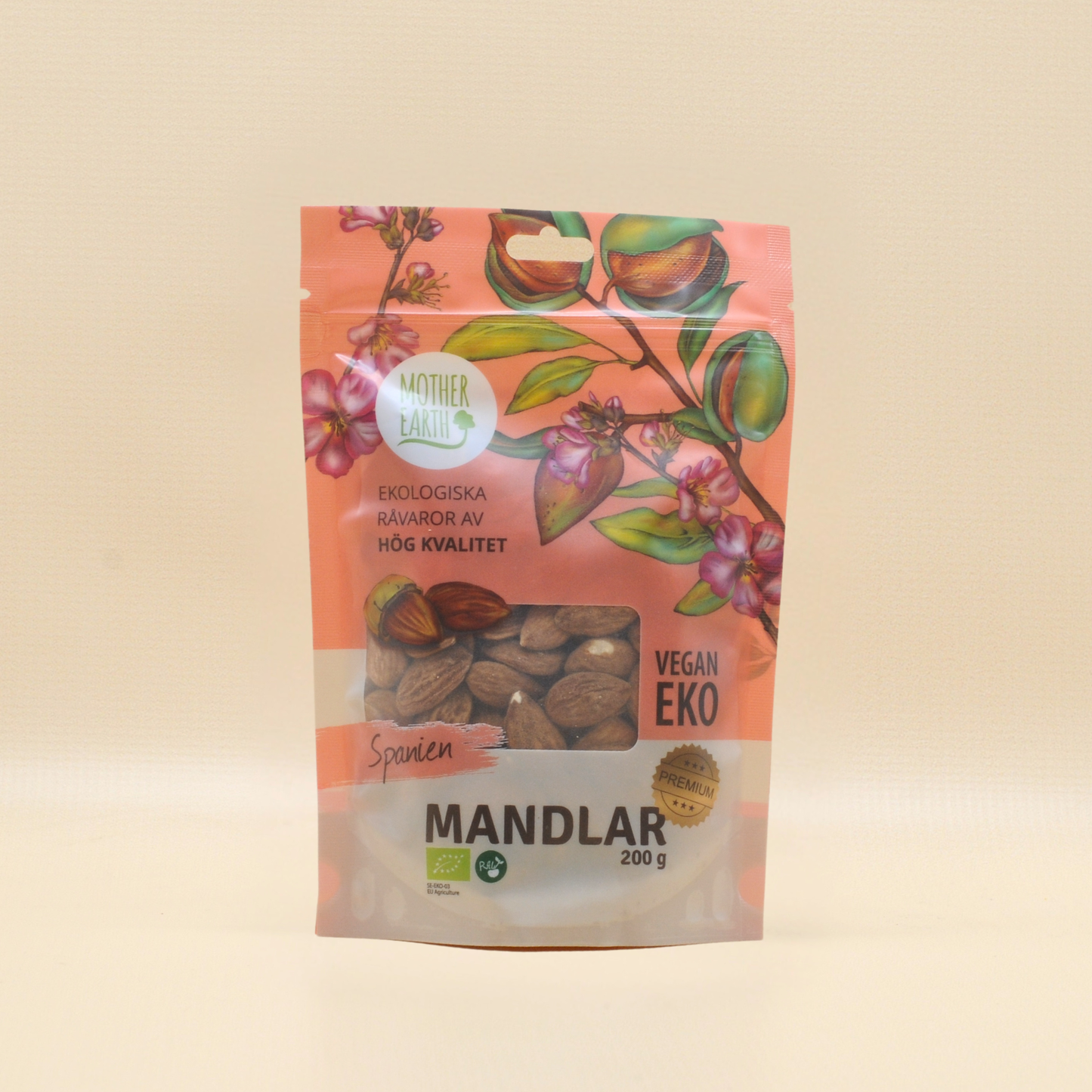 Mandlar premium 200g EKO