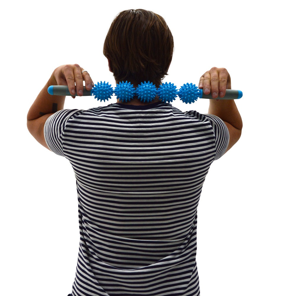 TrendRehab Massageroller med 5 spikbollar – triggerpunktmassage