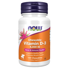 Vitamin D3 5000IE 120 tuggtabletter