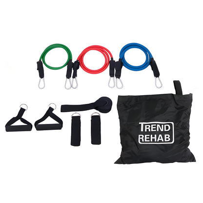 TrendRehab Styrkeband 3-pack – 7 till 28 kg motstånd
