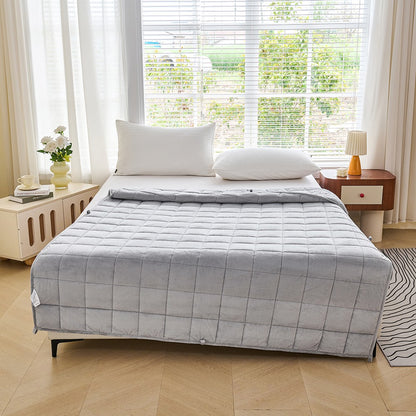 TrendRehab Tyngdfilt med sherpafleece 150 cm x 200 cm