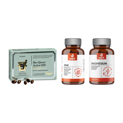 Fertilitet – man: Bio-Qinon Q10 Gold, Zink och Magnesium