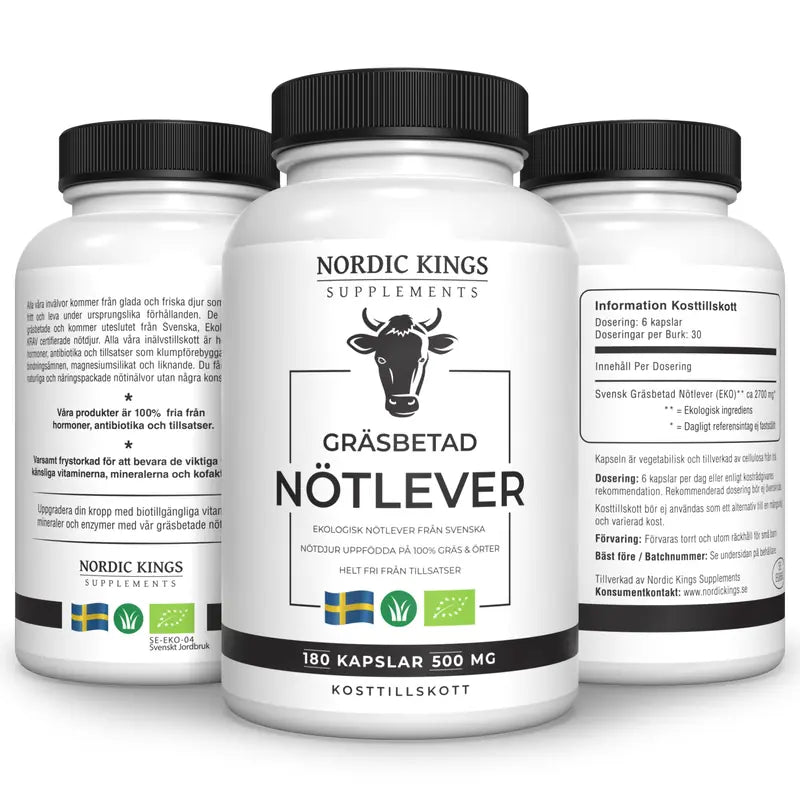 Nötlever, Gräsbetad 180k