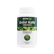 Grönt Kaffe + Hallonketon 120 kaps