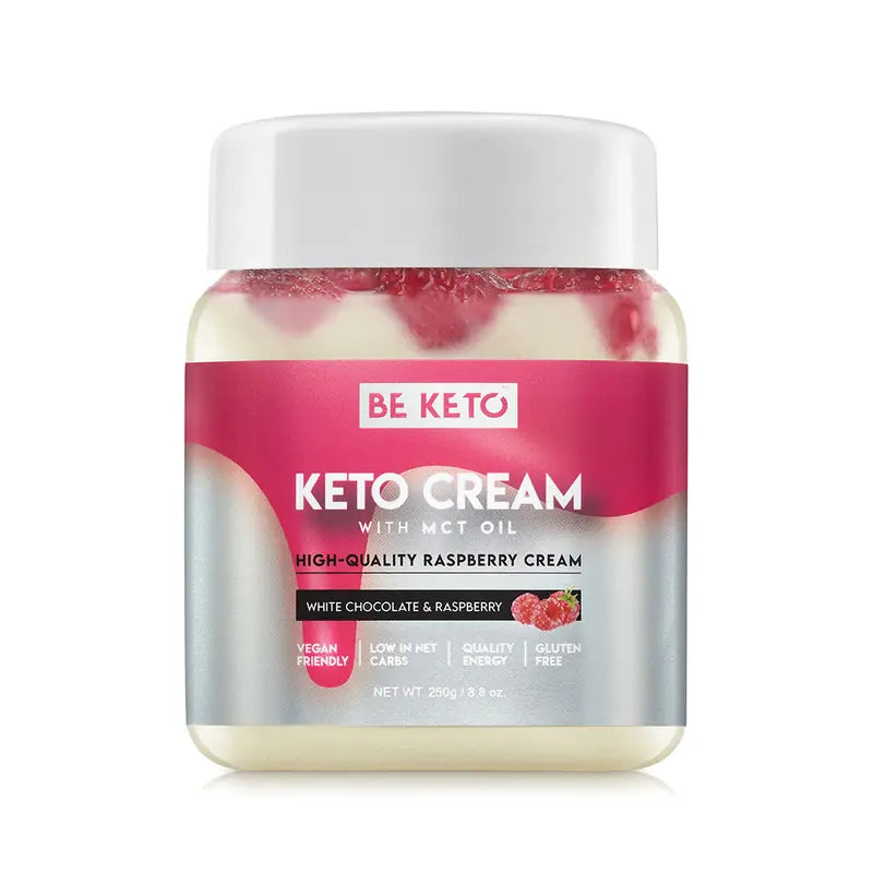 Keto Cream White Chocolate/Rasberry